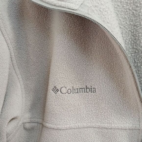 Columbia Tan Fleece Jacket - Picture 3 of 6
